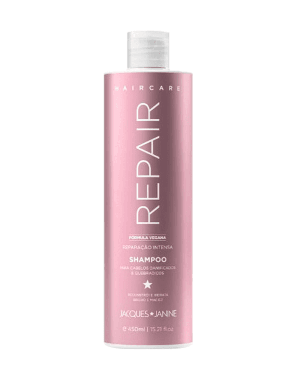 Kit Jacques Janine Hair Care Repair Shampoo 450ml + Condicionador 440ml - Image 4
