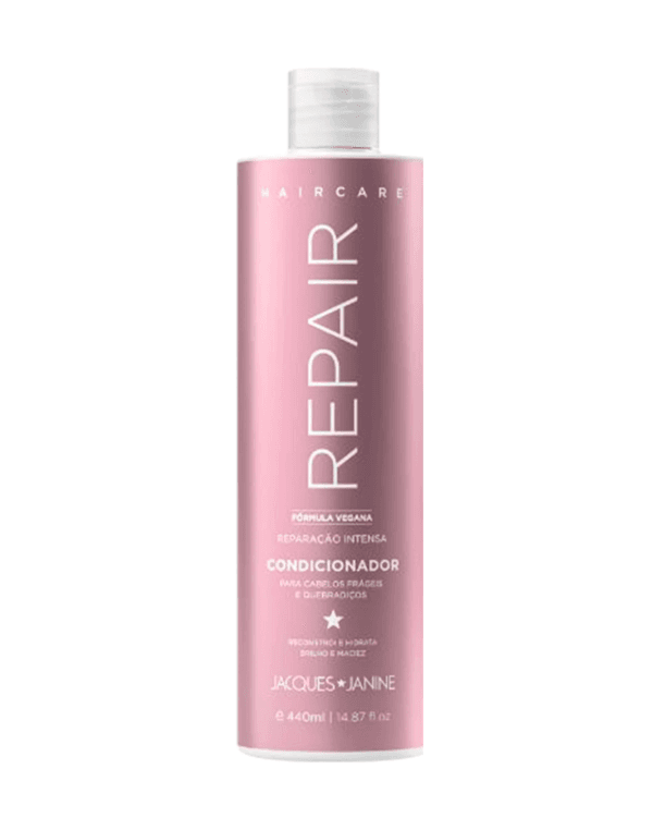 Kit Jacques Janine Hair Care Repair Shampoo 450ml + Condicionador 440ml - Image 3